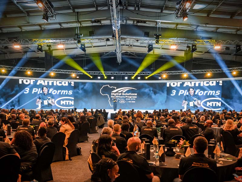 Corporate conference production